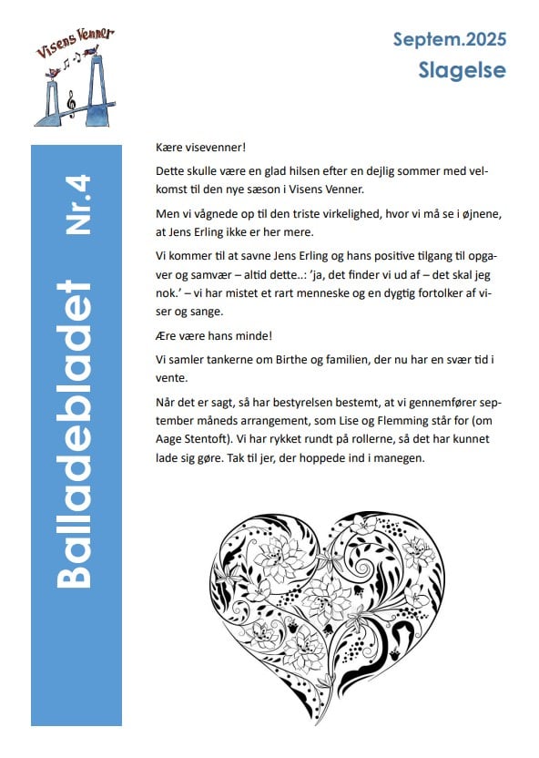 Balladebladet nr. 4, 2025